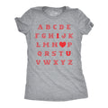 I Love You Alphabet Shirts Wife Anniversary Gift Lucky Wife Newlywed Shirt Woman Wedding Shower Shirt Bachelorette Party Valentines Graphic Tee – Bold Style · High-Quality Print