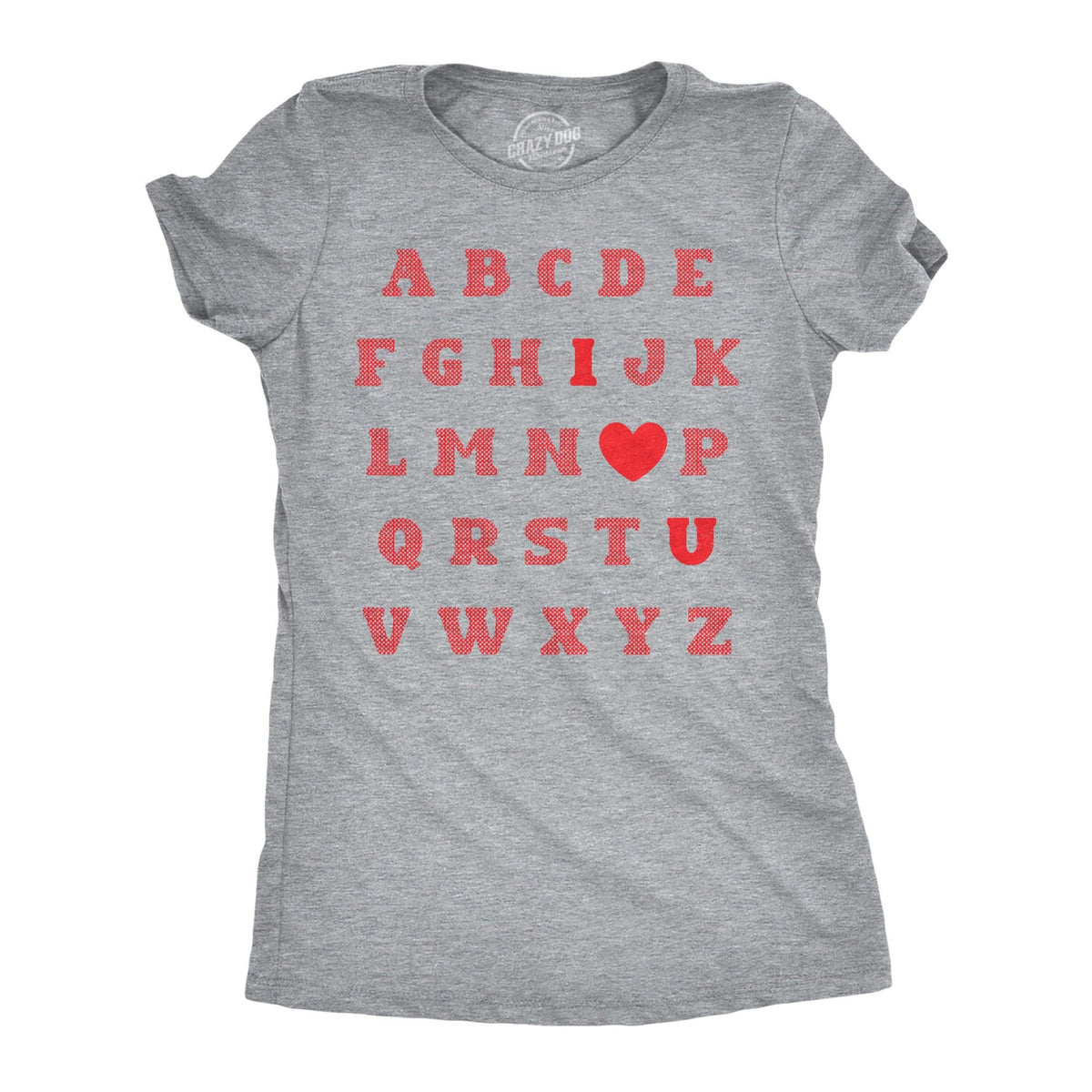 I Love You Alphabet Shirts Wife Anniversary Gift Lucky Wife Newlywed Shirt Woman Wedding Shower Shirt Bachelorette Party Valentines Graphic Tee – Bold Style · High-Quality Print