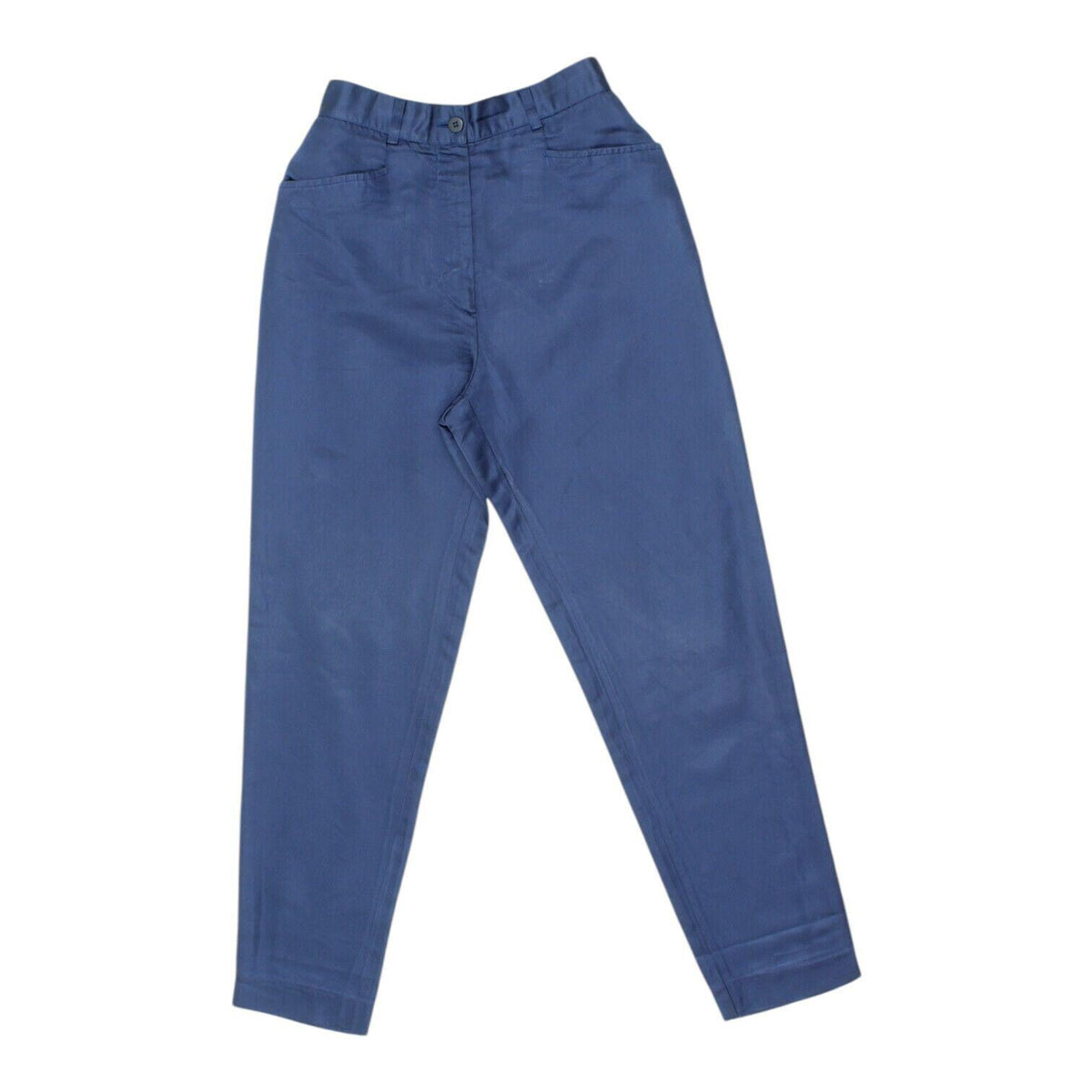 Iceberg Womens Blue High Waisted Tapered Trousers Vintage High End Designer Graphic Tee – Everyday Comfort · Perfect For Daily Wear