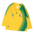 South Africa Kids Shirt Adidas Boys Girls Yellow International Football Sports Graphic Tee – Easygoing Wear · Perfect For Daily Wear