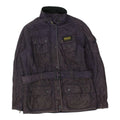 Barbour International Womens Purple Quilted Belted Jacket High End Designer Graphic Tee – Bold Style · High-Quality Print