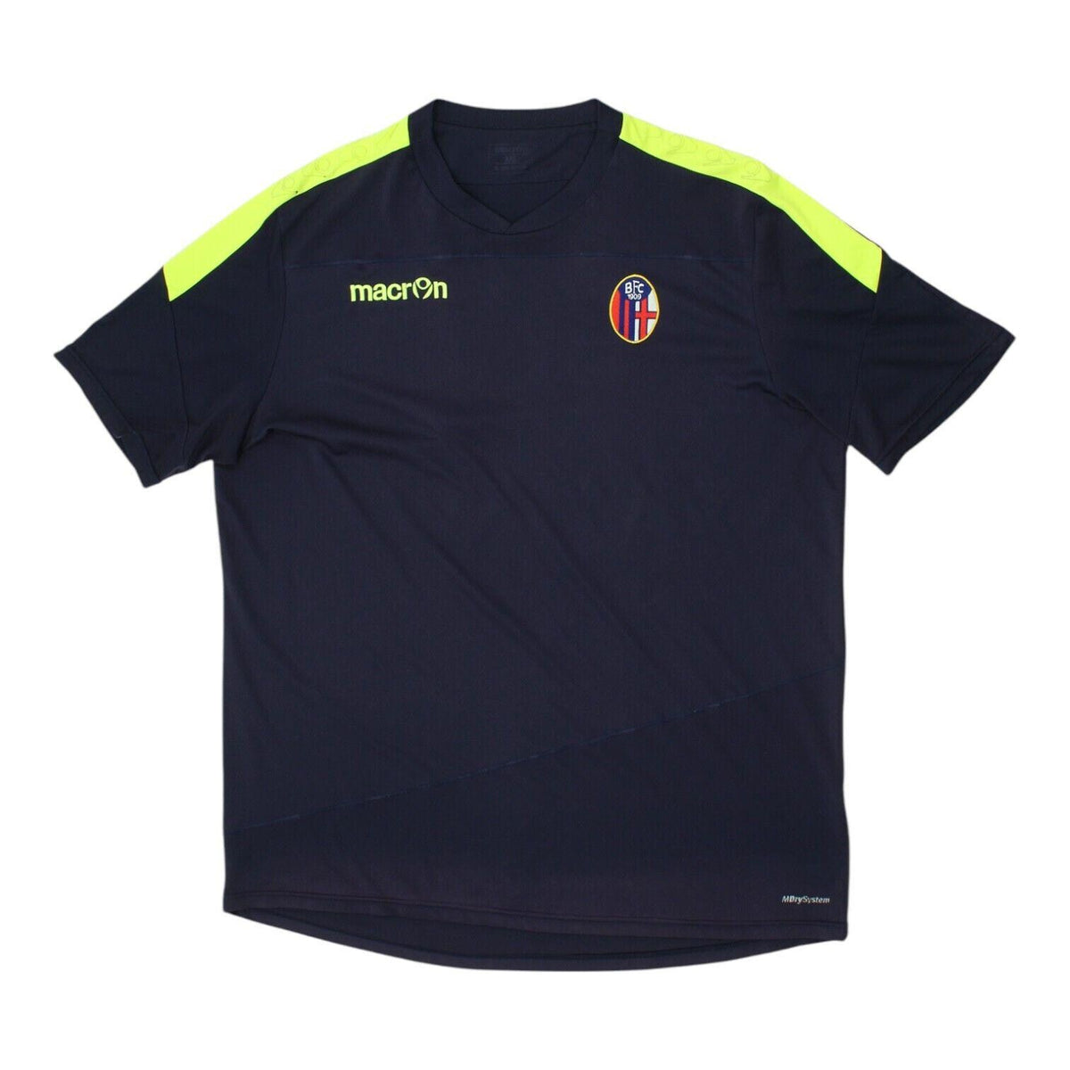 Bologna FC 1909 Mens Navy Macron Training Shirt Italian Football Jersey VTG Jersey – Aesthetic Look · Perfect For Daily Wear