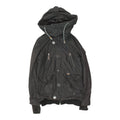 Khujo Womens Black Hooded Jacket Vintage High End Oudoors Designer Hoodie Hoodie – Aesthetic Look · Must-Have Style