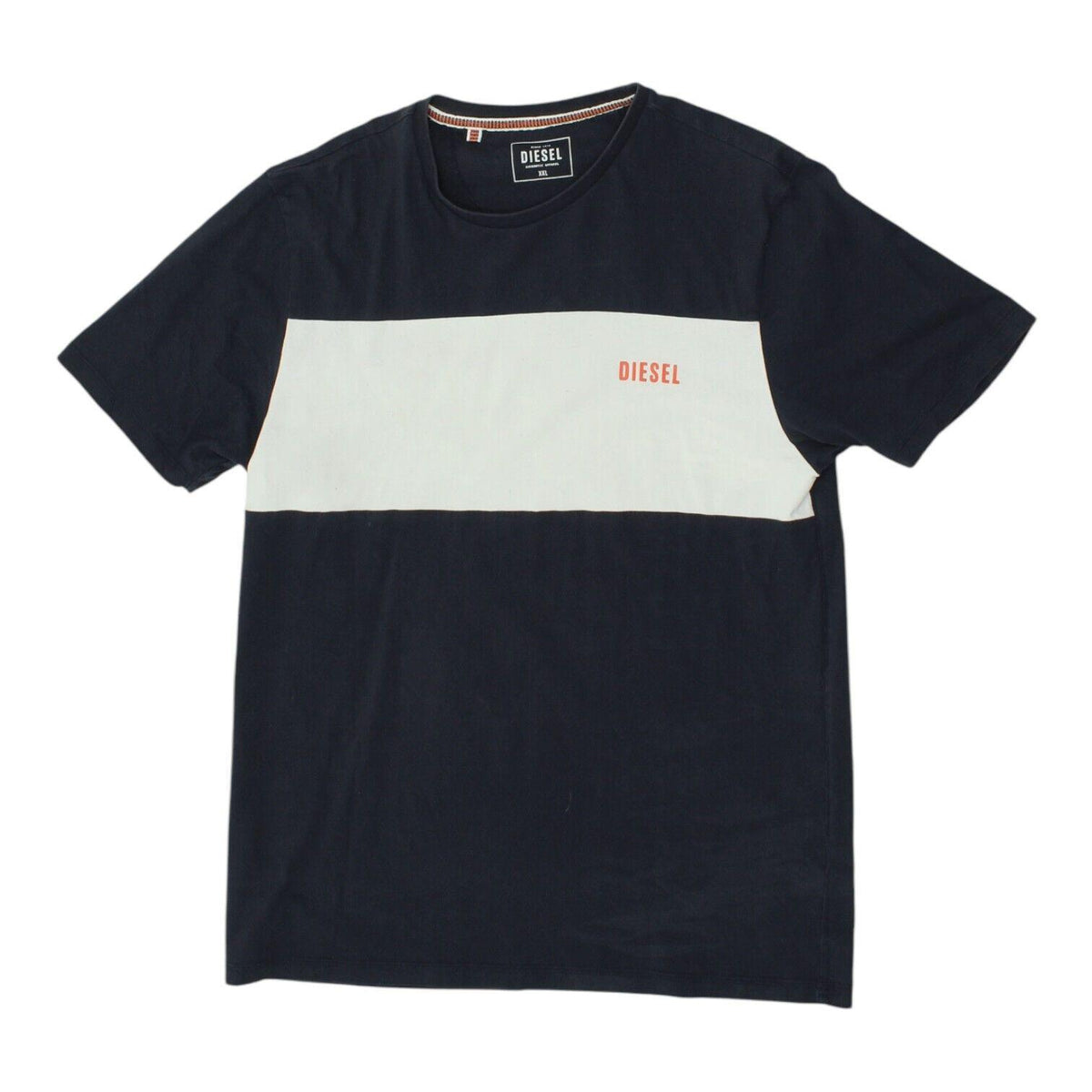 Diesel Mens Navy Crew Neck Logo Tshirt Vintage Casual Designer Tee VTG Graphic Tee – Fan Favorite · High-Quality Print