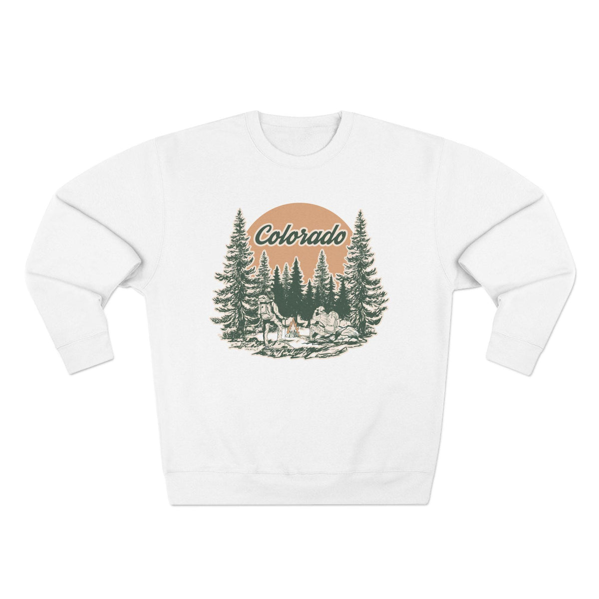 Premium Colorado Sweatshirt Unisex Camp Sweatshirt Sweatshirt – Aesthetic Look · Must-Have Style