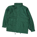 Spalding Mens Green Jacket Vintage Nylon Casual Basketball Sports Designer Graphic Tee – Bold Style · Perfect For Daily Wear