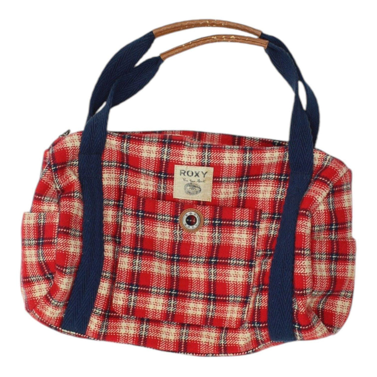Roxy Top Handle Bag Vintage Womens Red Travel Designer Zip Closure VTG Tote Bag – Premium Graphic · Perfect For Daily Wear