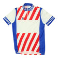 Half Zip Cyling Jersey Vintage Napoleone Mens White Bikewear Short Sleeve Bike Jersey – Easygoing Wear · Must-Have Style