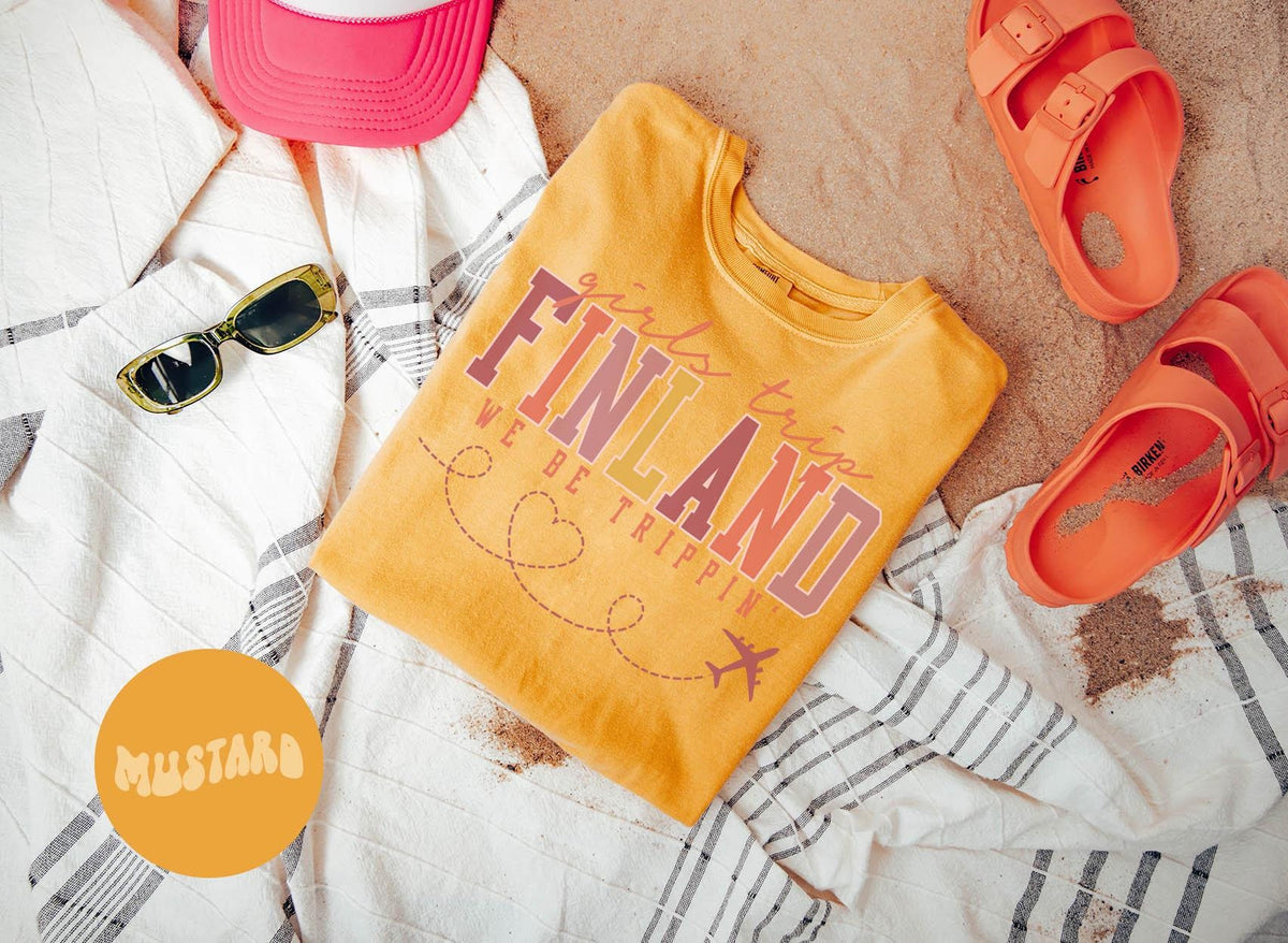 Finland Shirt Girls Trip Tshirts Girls Trip Favors Shirts Vacation T Shirt Matching Group Tshirt Friends Trip Tee for Women Graphic Tee – Feel-Good Design · Must-Have Style