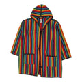 Tucano Colourful Woven Hoodie Vintage Mens Cotton Long Hoody Boho Hippy Style Hoodie – Aesthetic Look · High-Quality Print