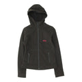 Diesel Womens Black Full Zip Hooded Jacket Designer Streetwear Coat VTG Graphic Tee – Aesthetic Look · High-Quality Print
