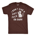 Funny Mens Shirt Sarcastic Shirt For Men Novelty Shirts Funny Shirts Offensive Shirt I Don39t Give A Shit Fuck Or Dam Animal Shirt Graphic Tee – Premium Graphic · Top Pick For Any Outfit