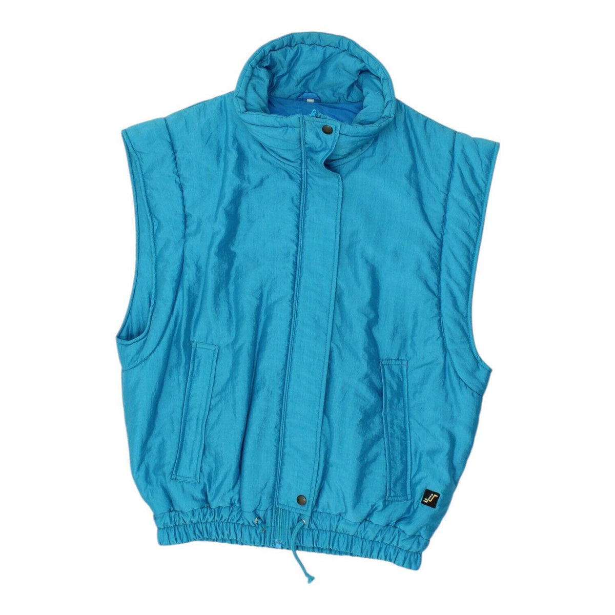 Josport Womens Blue Gilet Vintage Sleeveless Sports Jacket Full Zip VTG Graphic Tee – Bold Style · High-Quality Print