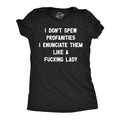 Sarcastic Shirts Women Funny Womens Shirt Offensive Shirt Spew Profanities Enunciate Like A Fucking Lady Swearing Mom Funny Mom Shirts Graphic Tee – Warm & Stylish · Perfect For Daily Wear