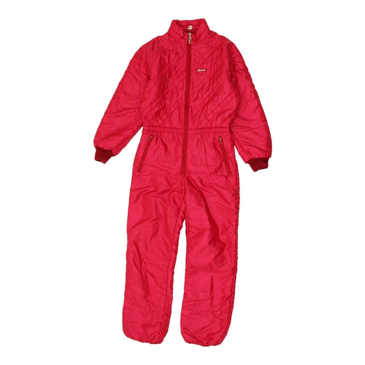 Ellesse Womens Ski Suit Vintage Retro Winter Sportswear Red Pink Snowsuit VTG Graphic Tee – Bold Style · Top Pick For Any Outfit