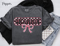 Grammie Shirt Mother39s Day Gifts Grandma Shirt New Grandma Tshirt Bow Checkered Graphic Tee – Easygoing Wear · Great Gift For Fans
