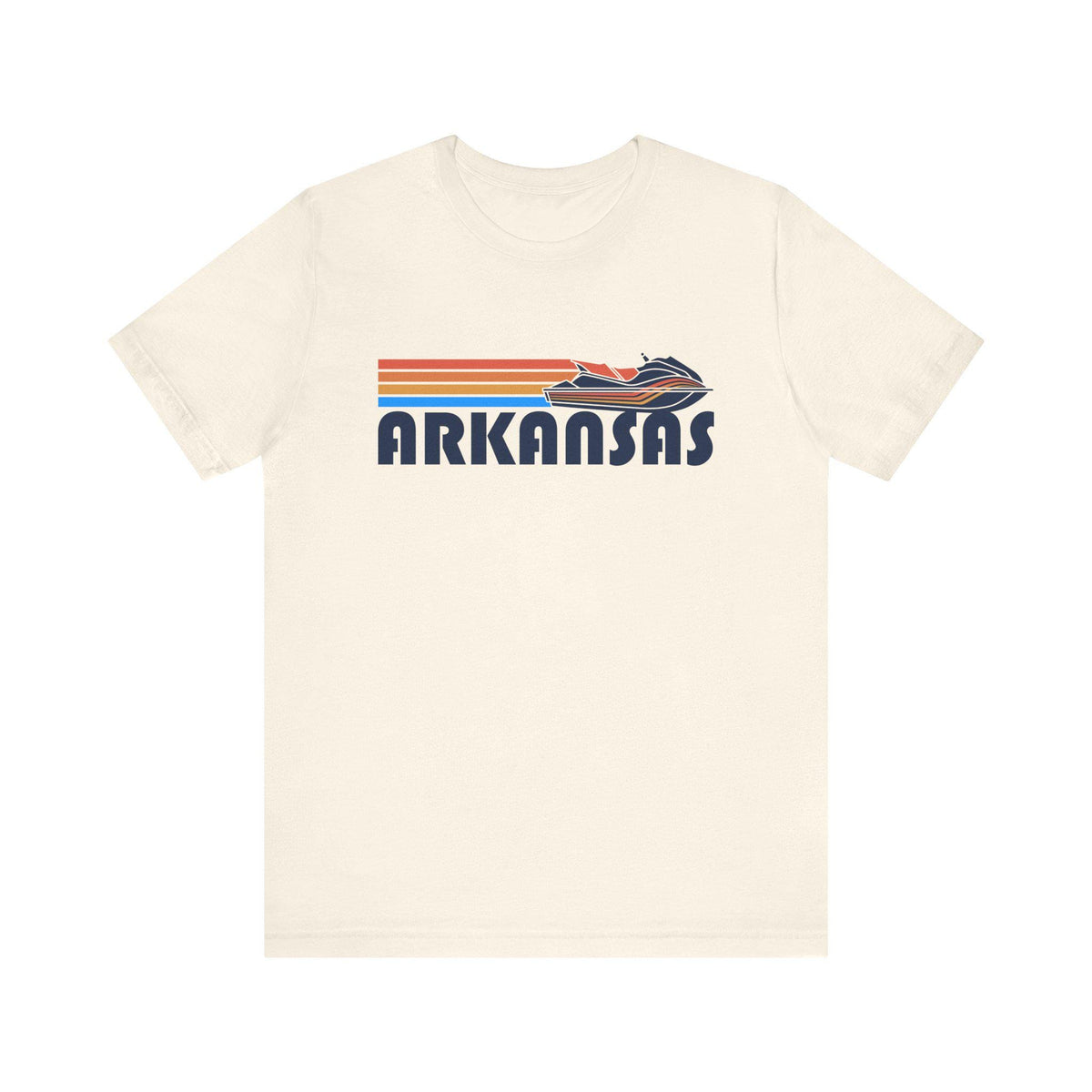 Arkansas T Shirt Retro Jetski PWC Graphic Arkansas Tee Graphic Tee – Warm & Stylish · Must-Have Style