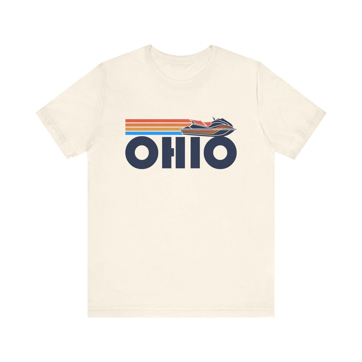 Ohio T Shirt Retro Jetski PWC Graphic Ohio Tee Graphic Tee – Bold Style · Must-Have Style