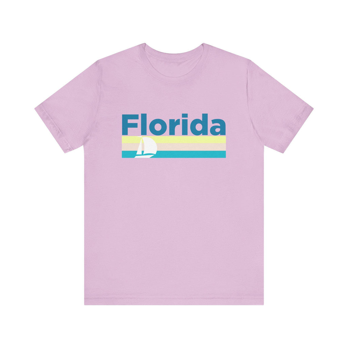 Florida T Shirt Sailboat Graphic Florida Tee Graphic Tee – Easygoing Wear · High-Quality Print