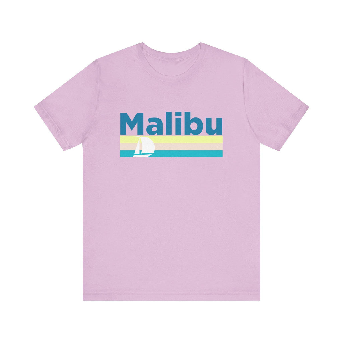 Malibu California T Shirt Sailboat Graphic Tee Graphic Tee – Everyday Comfort · Great Gift For Fans