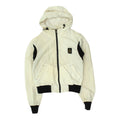 Refrigiwear Womens Beige Jacket Vintage Full Zip Designer Hooded Coat Hoodie Hoodie – Warm & Stylish · Perfect For Daily Wear