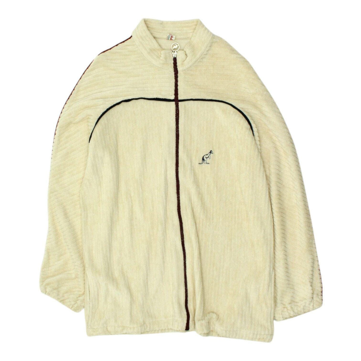 Australian L39Alpine Track Jacket Vintage Mens Beige Full Zip Fleece Sports Graphic Tee – Warm & Stylish · Perfect For Daily Wear