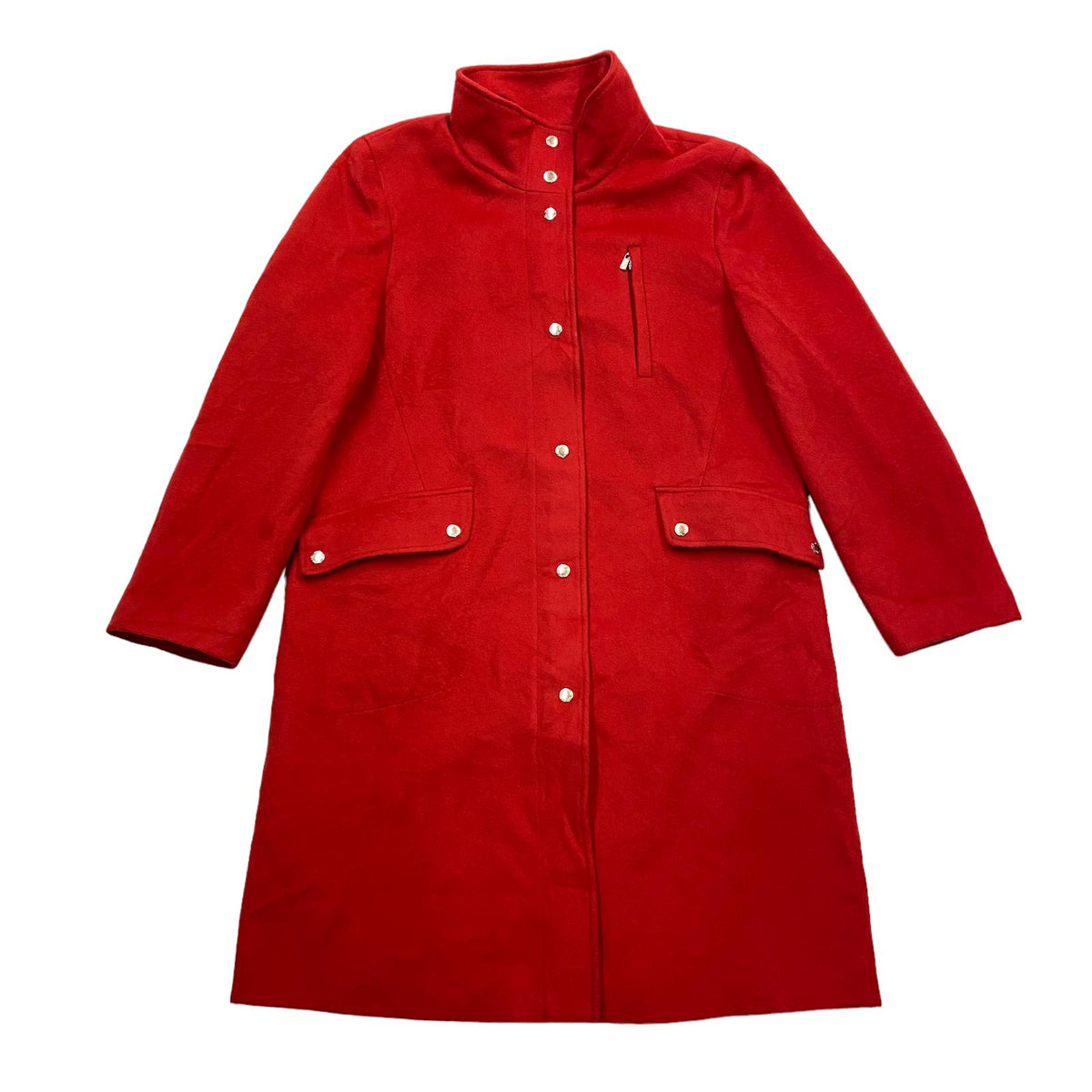 Michael Kors Womens Coat Vintage Red Wool High End Luxury Designer Overcoat Graphic Tee – Cozy Vibes · Great Gift For Fans
