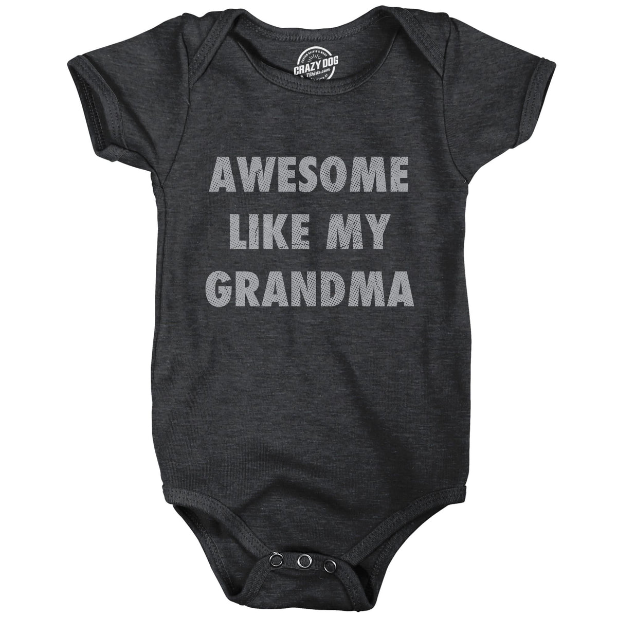 Love Grandma Romper Funny Baby Clothes Baby Creeper Rompers For Mother39s Day Cute Romper Funny Romper Awesome Like My Grandma New Baby Graphic Tee – Fan Favorite · Perfect For Daily Wear