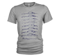 Ford Mustang Evolution Men39s T Shirt Graphic Tee – Easygoing Wear · High-Quality Print