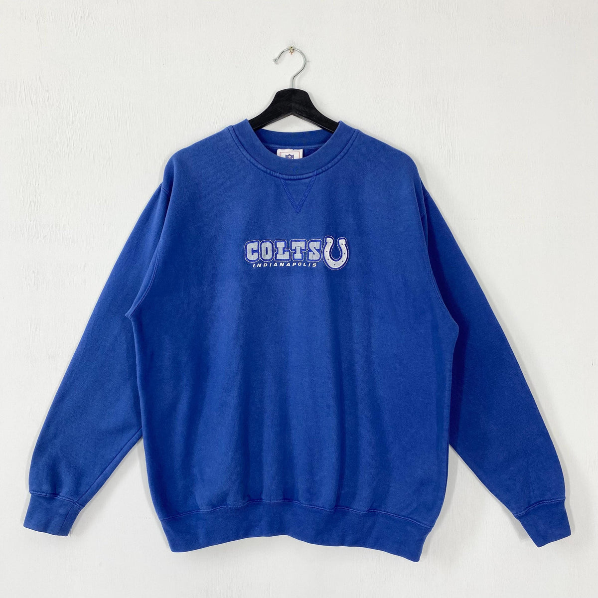 Vintage Indianapolis Colts Sweatshirt Indianapolis Colts Crewneck Colts Sweater Sportswear NFL Indianapolis Colts Embroidered Logo Large Sweatshirt – Feel-Good Design · Great Gift For Fans