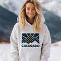 Colorado Hoodie Retro Unisex Colorado Hoodie Sweatshirt Personalization Available Hoodie – Cozy Vibes · High-Quality Print