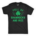 Full Of Shamrocks and Rizz Rizz Shirts Lucky Irish Shirt Ireland Drinking Shirt Ireland Top Men Offensive Shamrock Shirts Drinking Tee Graphic Tee – Everyday Comfort · Trending Graphic Apparel