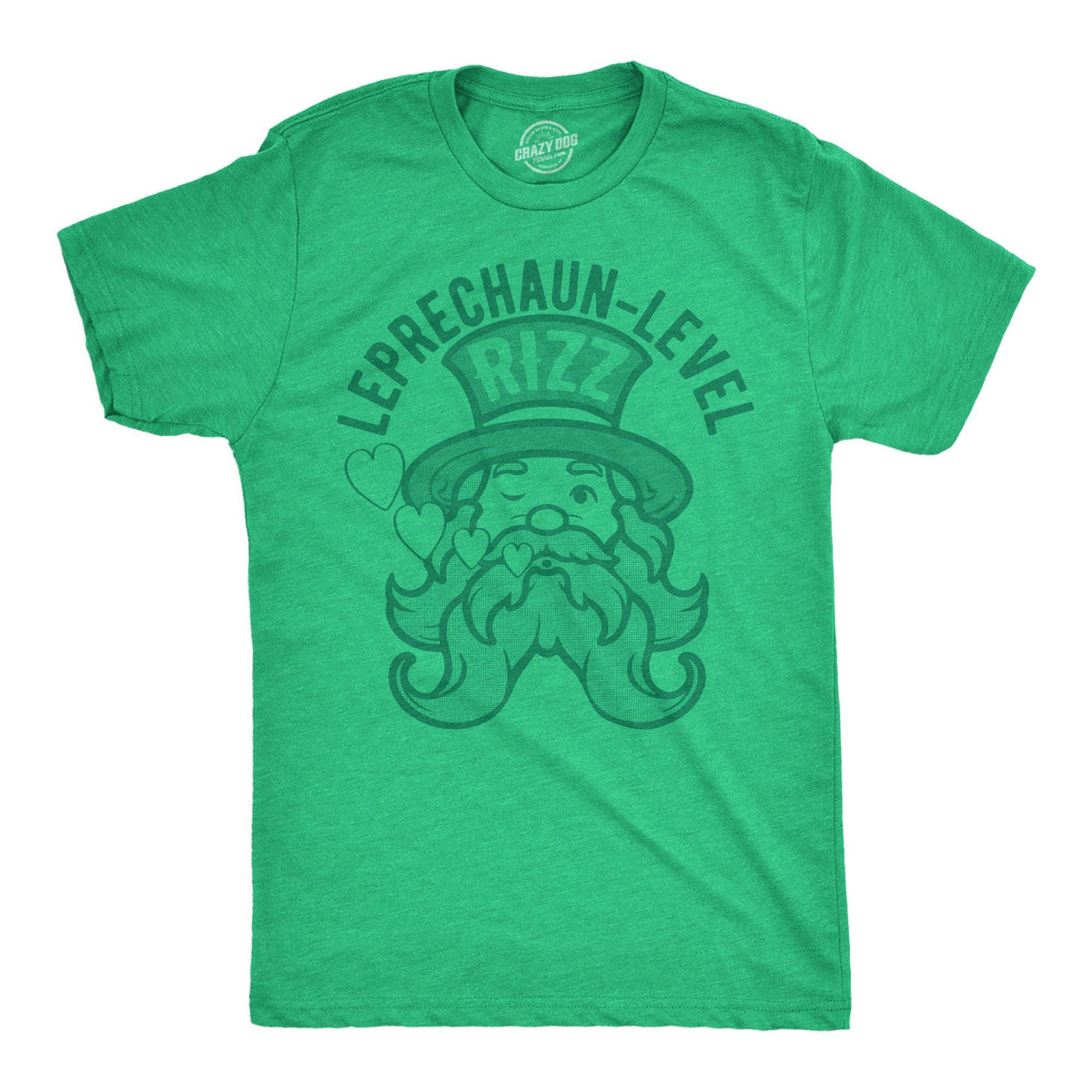 Leprechaun Level Rizz Rizz Shirts Lucky Irish Shirt Ireland Drinking Shirt Ireland Top Men Offensive Shamrock Shirts Drinking Tee Graphic Tee – Premium Graphic · Perfect For Daily Wear