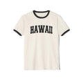 Hawaii Cotton Ringer Graphic Tee Unisex Hawaii T Shirt Vintage Style Tee Men39sWomen39s Tee Collegiate Style Graphic Tee – Fan Favorite · Perfect For Daily Wear
