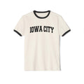 Iowa City Iowa Cotton Ringer Graphic Tee Unisex Iowa City T Shirt Vintage Style Tee Men39sWomen39s Tee Collegiate Style Graphic Tee – Premium Graphic · Great Gift For Fans