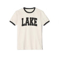 Lake Cotton Ringer Graphic Tee Unisex Lake T Shirt Vintage Style Tee Men39sWomen39s Tee Collegiate Style Graphic Tee – Soft Feel · Great Gift For Fans