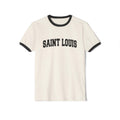St Louis Missouri Cotton Ringer Graphic Tee Unisex St Louis T Shirt Vintage Style Tee Men39sWomen39s Tee Collegiate Style Graphic Tee – Cozy Vibes · Trending Graphic Apparel