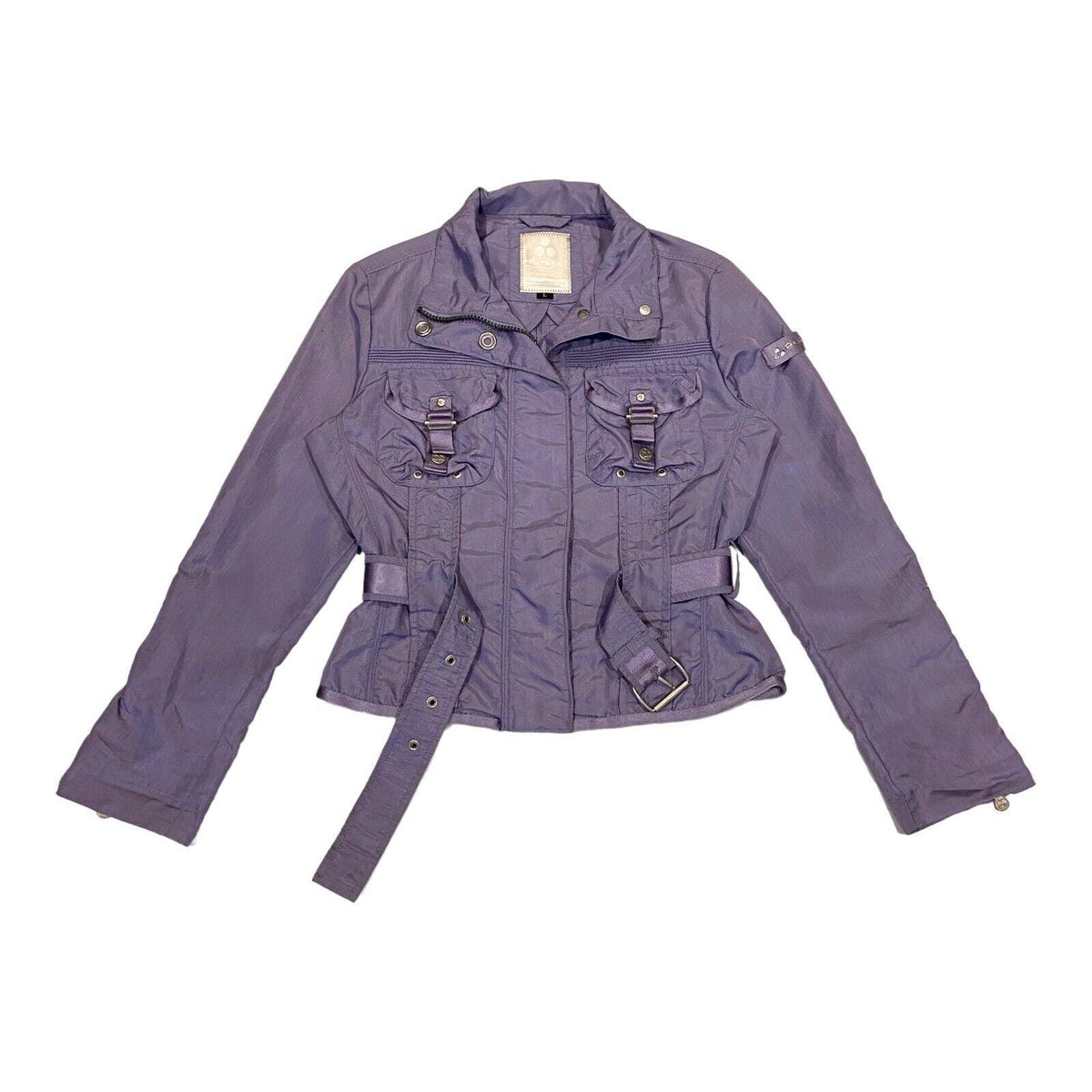 Peuterey Girls Purple Jacket Vintage Designer Kids Belted Casual Nylon Graphic Tee – Feel-Good Design · Great Gift For Fans