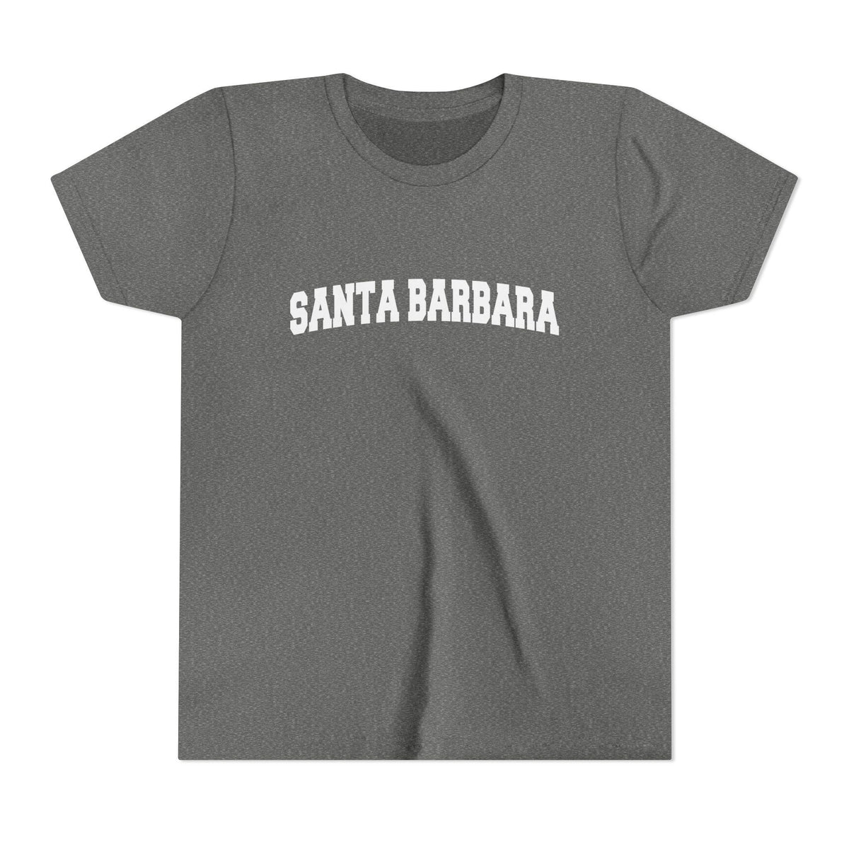 Santa Barbara California Youth Graphic Tee Kids Santa Barbara T Shirt Graphic Tee – Warm & Stylish · Great Gift For Fans
