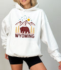 Wyoming Hoodie Retro Unisex Wyoming Hoodie Sweatshirt Personalization Available Hoodie – Bold Style · Trending Graphic Apparel