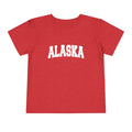 Alaska Toddler Graphic Tee Kids Alaska Vacation Shirt Collegiate Style Graphic Tee – Feel-Good Design · Perfect For Daily Wear