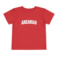 Arkansas Toddler Graphic Tee Kids Arkansas Vacation Shirt Collegiate Style Graphic Tee – Easygoing Wear · Perfect For Daily Wear