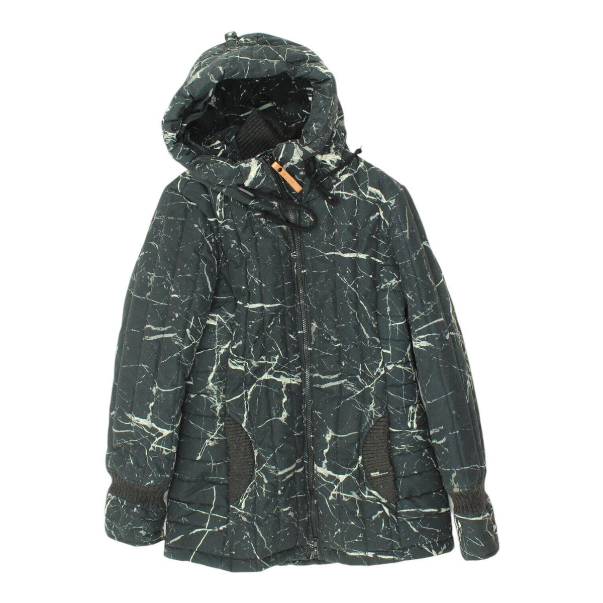 Khujo tm Winter Coat Vintage Womens Black Padded Hooded Snow Ski Jacket Graphic Tee – Warm & Stylish · Top Pick For Any Outfit