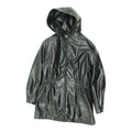 Superga Womens Black Coat Vintage Designer Hooded Rain Jacket Full Zip Graphic Tee – Soft Feel · Great Gift For Fans