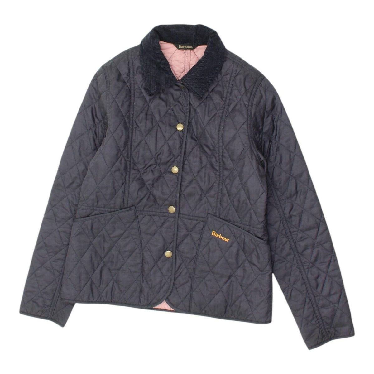 Barbour Girls Quilted Jacket Kids Navy Country Equestrian Corduroy Collared Graphic Tee – Bold Style · Perfect For Daily Wear
