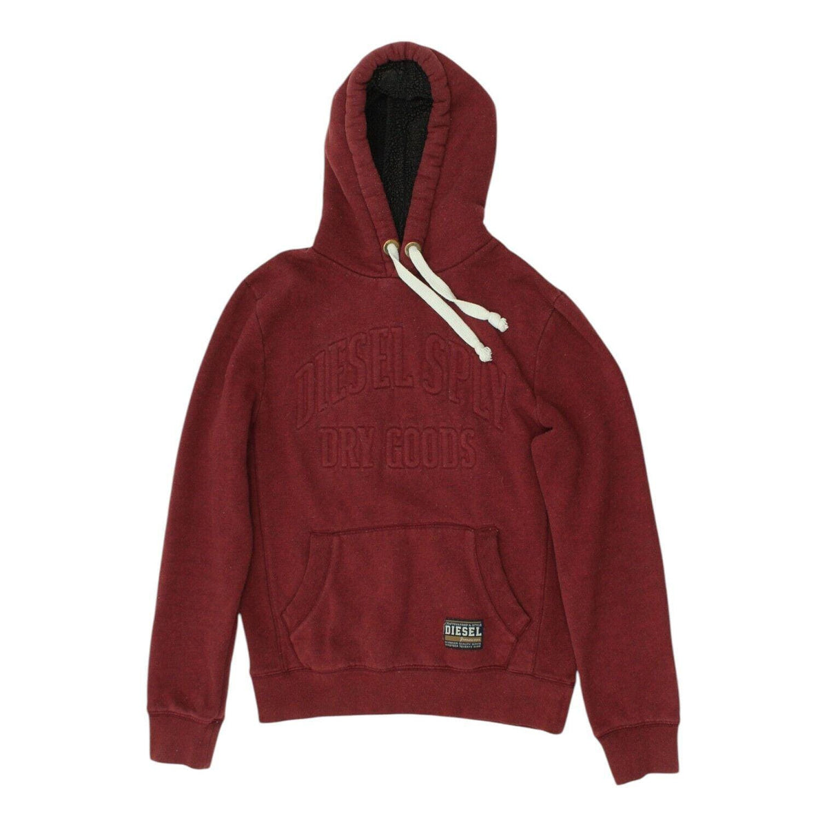 Diesel Mens Red Hoody Vintage Designer Pullover Casual Logo Hoodie Burgundy Hoodie – Everyday Comfort · Trending Graphic Apparel
