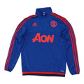 Manchester United Training Top Adidas Mens Blue Football Sports Climacool Graphic Tee – Easygoing Wear · Top Pick For Any Outfit
