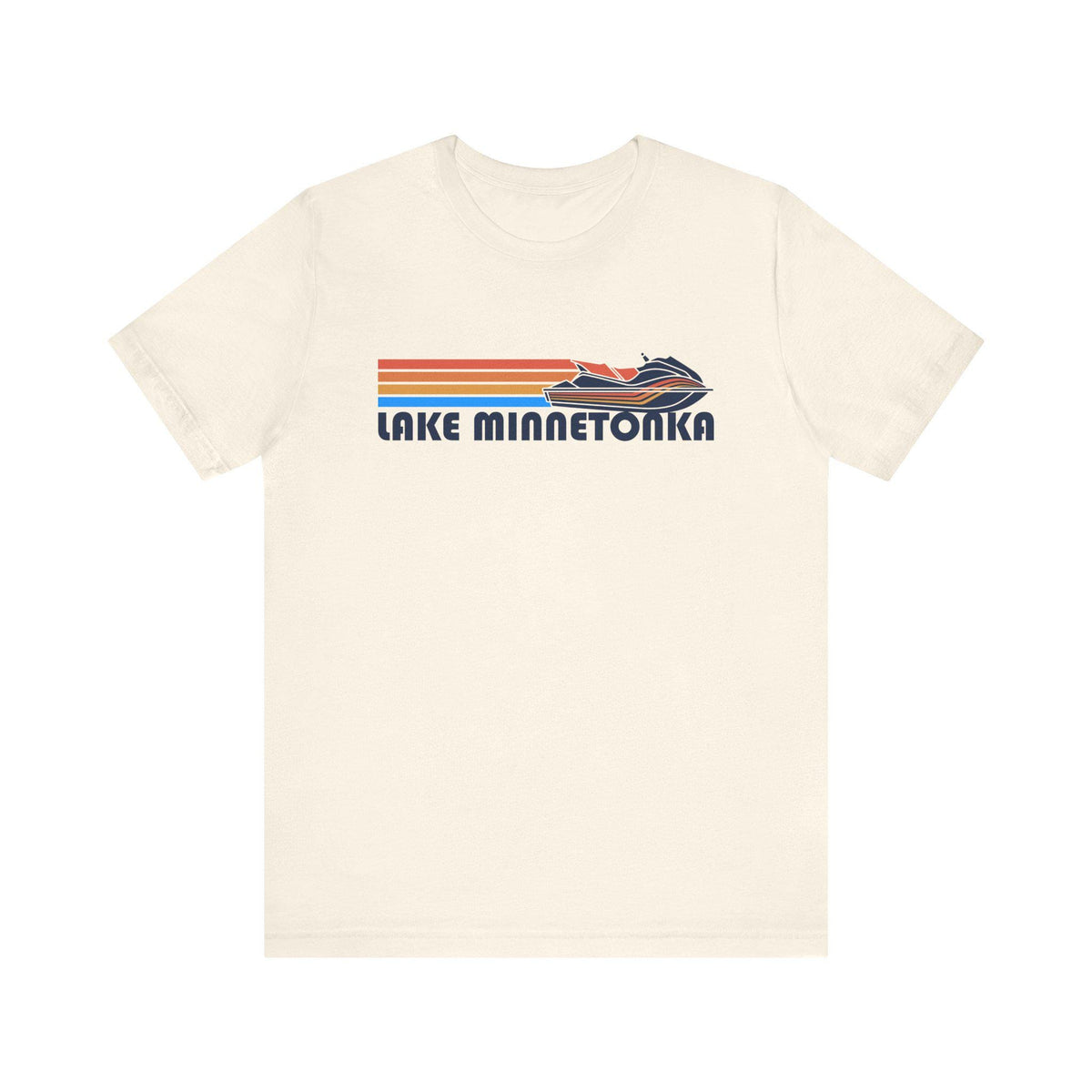 Lake Minnetonka Minnesota T Shirt Retro Jetski PWC Graphic Tee Graphic Tee – Everyday Comfort · Trending Graphic Apparel