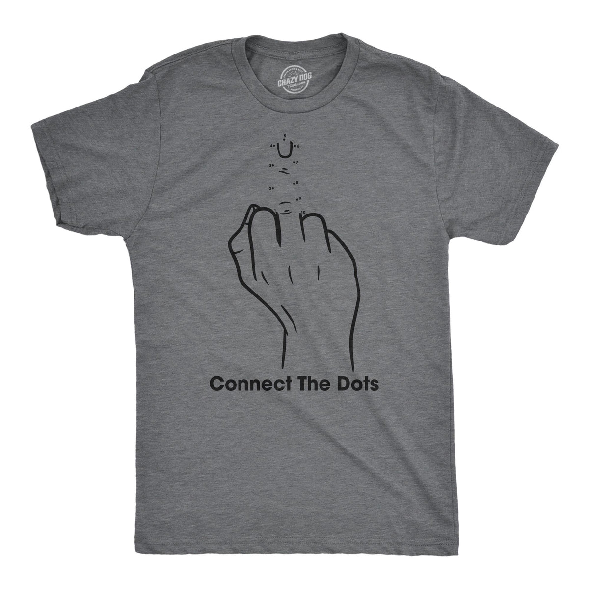 Connect The Dots Middle Finger Fuck Off Shirt Leave Me Alone Funny Mens Shirt Offensive Shirt for Men Mens Graphic Shirt Funny Shirts Graphic Tee – Bold Style · High-Quality Print