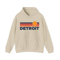 Detroit Michigan Hoodie Unisex Sun Detroit Hoodie Graphic Sweatshirt Hoodie – Easygoing Wear · High-Quality Print